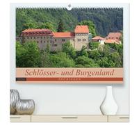 Schlösser- und Burgenland Thüringen (hochwertiger Premium Wandkalender 2026 DIN A2 quer), Kunstdruck in Hochglanz: Wenn es in Deutschland ein ... Burgenland" gibt, dann liegt es in Thüringen.