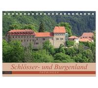 Schlösser- und Burgenland Thüringen (Tischkalender 2026 DIN A5 quer), CALVENDO Monatskalender: Wenn es in Deutschland ein "Schlösser- und Burgenland" gibt, dann liegt es in Thüringen.