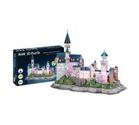 Schloss Neuschwanstein (Versión LED) Rompecabezas 3D Revell