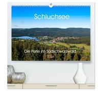 Schluchsee Naturpark Südschwarzwald (hochwertiger Premium Wandkalender 2026 DIN A2 quer), Kunstdruck in Hochglanz: Der Schluchsee ist ein Stausee im ... und dient heute als Pumpspeicherkraftwerk.