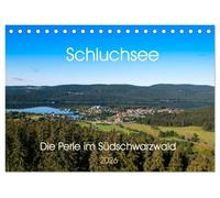 Schluchsee Naturpark Südschwarzwald (Tischkalender 2026 DIN A5 quer), CALVENDO Monatskalender: Der Schluchsee ist ein Stausee im südlichen ... und dient heute als Pumpspeicherkraftwerk.