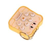 Schlüsselanhänger Charm,Hammer-Maulwurf Sinnespielzeug - Stressabbauendes Niedliches Leuchtendes Fidget Tragbares Entspannungsaccessoire Für Zu Hause Geburtstagsbeutel Erwachsene Kinder