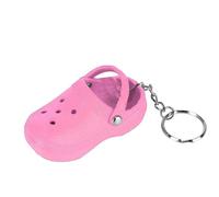 Schlüsselanhänger Mini Niedliche Silikon Pantoffel Schlüsselanhänger Tragbar Für Rucksack Handtasche Geschenk Ideale Dekoration Christmas Gifts (Rosa)