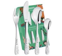 Schmalz Cubiertos Niños Amigos Del Bosque con Grabado 4-teilig Nombre Grabado, Individualizado Niñas Geburt-Taufe