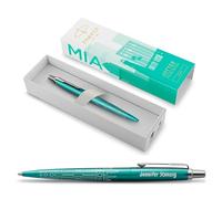 Schmalz Parker Jotter Miami Edición especial con grabado | Premium Pen | Caja de regalo | mina azul | regalo personalizado | nombre | cumpleaños (Miami)
