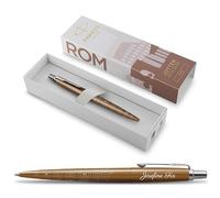 Schmalz® Parker Jotter Rome Edición especial con grabado, bolígrafo premium, caja de regalo, mina azul, regalo personalizado, nombres, cumpleaños (romo)