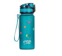schmatzfatz Botella Agua Termica Antigoteo para Mantenerla Fría, Botellas de Agua para Adultos, Botella Gym y Fitness para Mujeres y Hombres, Botella de Agua sin BPA, Termo Agua Water Bottle, Azul