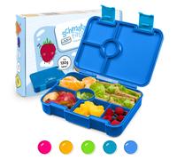 schmatzfatz by Lite Fiambrera 6 compartimentos 20,8 x 4,5 x 15 cm