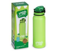 schmatzfatz Klarstein Botella Agua Termica Niños Antigoteo para Agua Fría y Caliente, Botellas de Agua Niño y Niña sin BPA, Botella Metálica para Niños y Niñas, Termo Agua Water Bottle