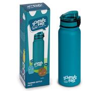 schmatzfatz Klarstein Botella Agua Termica Niños Antigoteo para Agua Fría y Caliente, Botellas de Agua Niño y Niña sin BPA, Botella Metálica para Niños y Niñas, Termo Agua Water Bottle