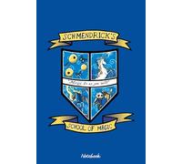 Schmendrick's School of Magic Notebook: 6x9 120 Pages, Ruled Notebook, Journal, Daily Diary, Organizer, Planner