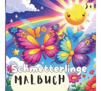 Schmetterlinge Mandala Malbuch für Kinder ab 3 Jahren: 24 wunderschöne Ausmalbilder (Malbücher Lena Wolff)