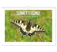 Schmetterlinge: zart und bunt (Wandkalender 2027 DIN A4 quer), CALVENDO Monatska