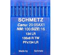 SCHMETZ 10 134 LR - Agujas de piel para máquina de coser (industria), grosor 100