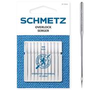 SCHMETZ | 10 Agujas para máquinas de coser | Overlock Universal | SY 2054 / 16X75 | Grosor 80/12 | Compruebe el sistema recomendado en el manual de instrucciones