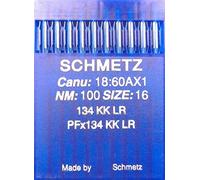 SCHMETZ 10 (pistón redondo) cuero máquinas de coser agujas sistema 134 KK LR (industria) NM 100 Size 16