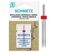 Schmetz 130-705DRI-80 Aguja, Metal, Plata, 3,0x80