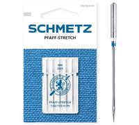 SCHMETZ | 5 Agujas para máquinas de coser | Pfaff-Stretch | 130/705 H-PS | Grosor 75/11 | Adecuadas para todas las máquinas de coser domésticas habituales