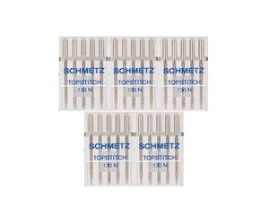 Schmetz - Agujas para máquina de coser (25 unidades, 130 N, tamaño 90/14)