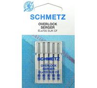 Schmetz ELx705 SUK CF - Agujas para máquina de coser (5 unidades, grosor 80/12 y 90/14)