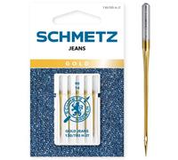 Schmetz – Agujas para máquinas de coser Jeans Gold 130/705 H-JT 100/16 (5 unidades)