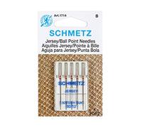 Spinrite Schmetz 1714C - Agujas para máquina de Punto de Bola, tamaño 80/12, Paquete de 5