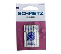 Schmetz - Juego de agujas Microtex con sistema 130/705 H-M, 5 unidades