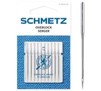 SCHMETZ | Overlock Jersey | 80/12 | 10 Agujas para máquinas de coser | SY 2054 SUK / 16X75 SUK | compruebe el sistema de agujas según las especificaciones de la máquina