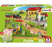 Schmidt CGS_56404 The Farmers' Market (100pc) Inc. Puzzle, Multicolor