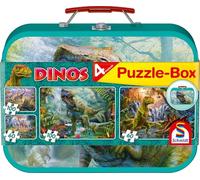 Schmidt-Spiele Rompecabezas CGS_56495 Dinosaurs 2x60 piezas/2x100 piezas Multicolor
