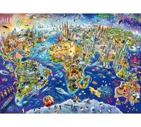Schmidt, Discover The World (1000pc), Puzzle, Ages 12+, 1 Players