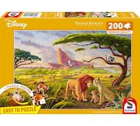 Schmidt Juego 56560 Thomas Kinkade, Disney, The Lion King, Remember Who You Are, Puzzle de 200 Piezas, Multicolor