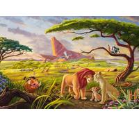 Schmidt Juego 56560 Thomas Kinkade, Disney, The Lion King, Remember Who You Are, Puzzle de 200 Piezas, Multicolor
