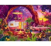 Schmidt Juego 58574 Jeff Haynie-Puzzle (1000 Piezas), diseño de paraíso en el Desierto, Multicolor