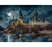 Schmidt Juego 58577 Thomas Kinkade, Wizarding World, Harry Potter, Castillo de Hogwarts, puzle de 1000 Piezas, Multicolor, 69.3 x 49.3 cm