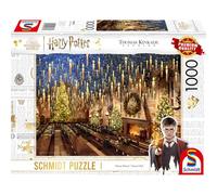 Schmidt Juego 58578 Thomas Kinkade, Wizarding World, Harry Potter, Hall, puzle de 1000 Piezas, Multicolor