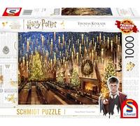Schmidt Juego 58578 Thomas Kinkade, Wizarding World, Harry Potter, Hall, puzle de 1000 Piezas, Multicolor