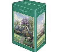 Schmidt Spiele Puzzle (500 Piezas, en Lata nostálgica), diseño de Thomas Kinkade, Color carbón (59692)