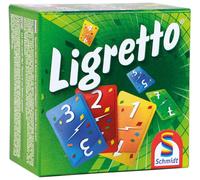Schmidt Ligretto Green Card Game Ages 8+ 2 to 4 Players 15 mins Minute