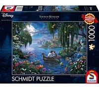 Schmidt Mickey y Minnie Spiele 57370 Thomas Kinkade, Disney, The Little Mermaid and Prince Eric, 1000 Piezas Puzzle, Multicolor, Normal