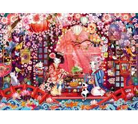 Schmidt-Spiele Puzzle Ceremonia del té japonesa 59712, 500 piezas, multicolor, única