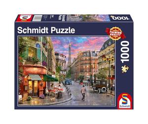 Schmidt Road to The Eiffel Tower 1000 Piece Jigsaw Puzzle