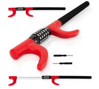 SCHMIDT security tools - Barra Antirrobo Coche, Bloqueo Volante y Dispositivo Antirrobo Extra Largo sin Llave para Autos, Camiones, Vehículos Comerciales y Campers