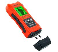 SCHMIDT security tools Localizador digital - Localizador de cables - Detector de cables - Detector de metales - Medidor de humedad - Madera - Escáner de pared - Detector de vigas