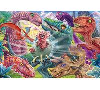 Schmidt Small Dinosaurs, Big Adventures (100 Pieces) Kids Jigsaw Puzzle Ag