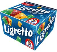 Schmidt Spiele 1101 Ligretto, Blau, Kartenspiel Disney Azul Juego de Cartas, Color, 9 cm x 9 cm x 6 cm (01101)