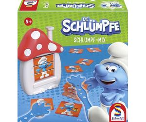 Schmidt Spiele 40622 Die Pitufos, Pitufo Mix, Juego de acción Infantil, Exclusivo de Amazon