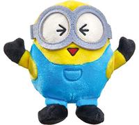 Schmidt Spiele 42726 Minions - Peluche de Bob riendo, 14 cm, Multicolor