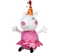 Schmidt Spiele 42832 Peppa Pig, Luzy Locke, Party, 38 cm Plüschfigur Peluche, Multicolor