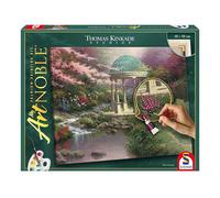 Schmidt Spiele 46169 My ArtNoble, Thomas Kinkade, Pools of Serenity, Kit de Pintura, Artes y Manualidades